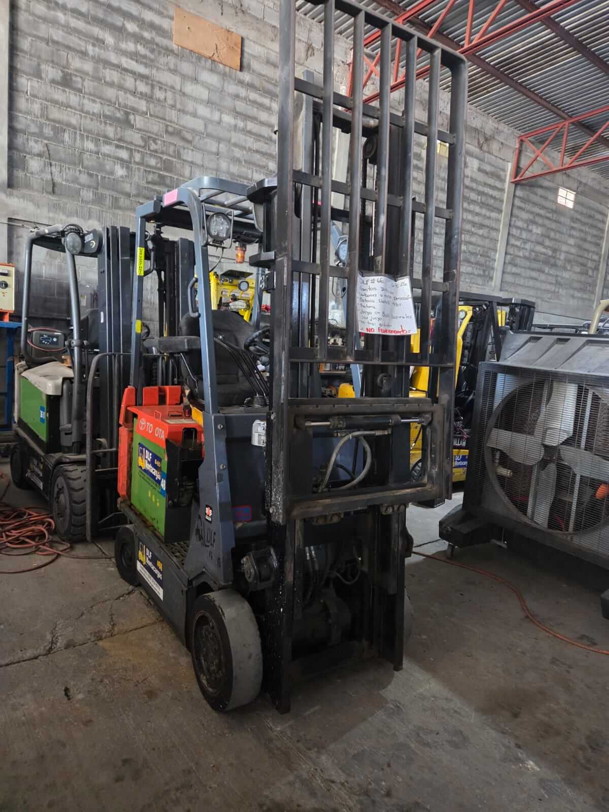 Toyota 7FBCU18 forklift available for sale
